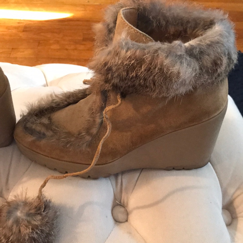 Coach Fur Booties - Picture 2 of 5